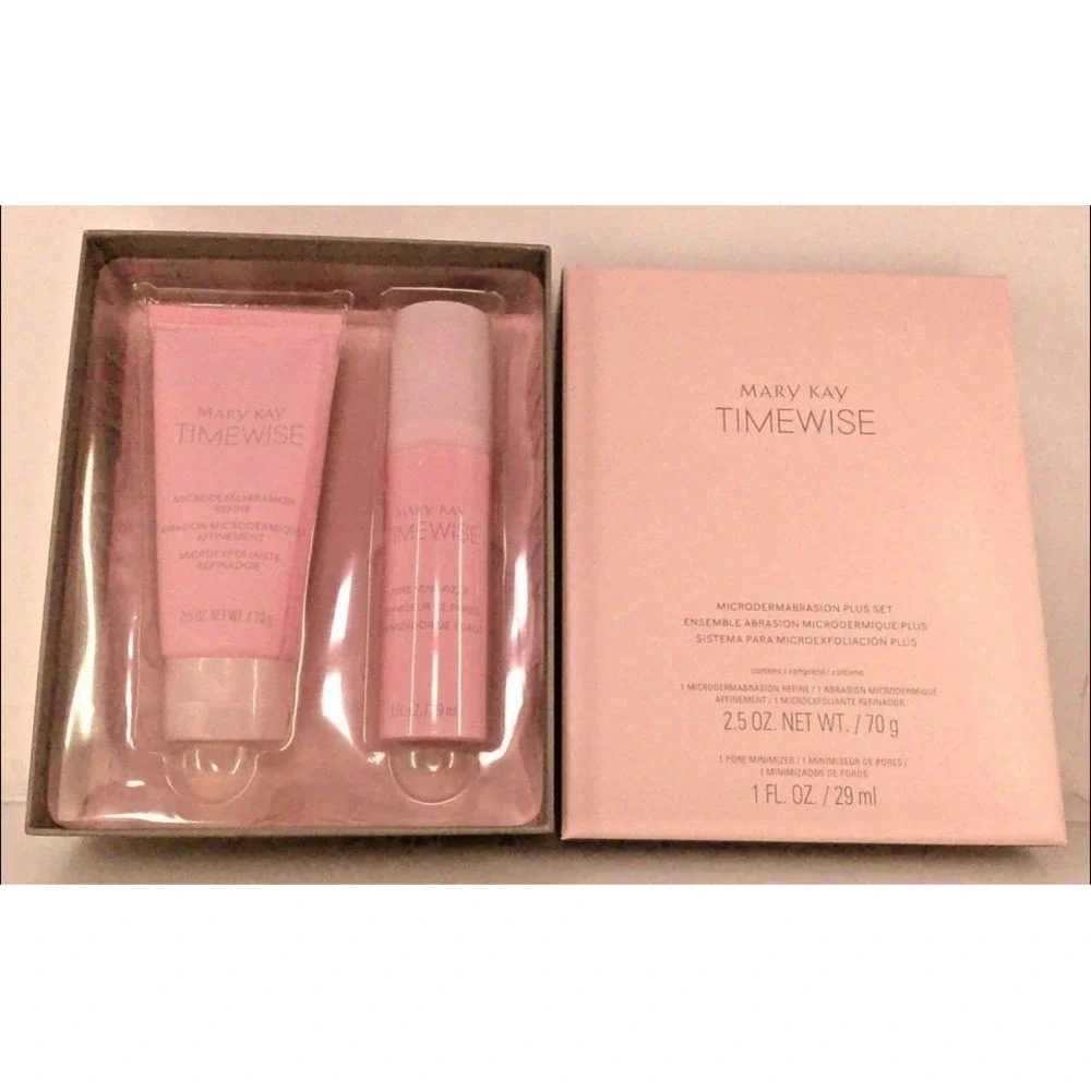 MARY KAY‎ TimeWise Microdermabrasion Plus Set Refine & Pore Minimizer NEW Box
